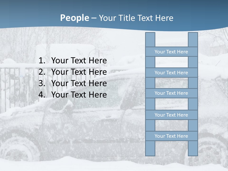 Season Climate Snowstorm PowerPoint Template