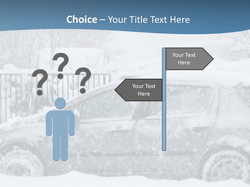 Season Climate Snowstorm PowerPoint Template