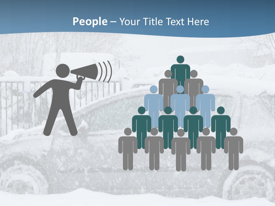 Season Climate Snowstorm PowerPoint Template