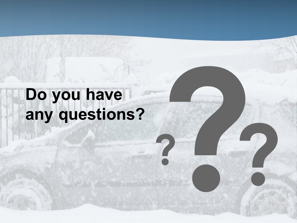 Season Climate Snowstorm PowerPoint Template