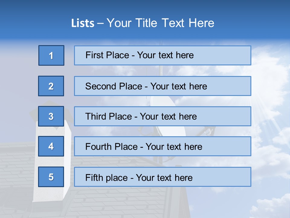 Frequency Broadband Receiver PowerPoint Template