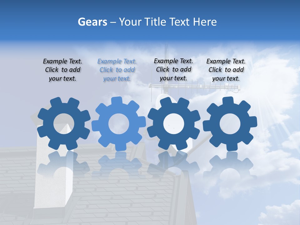 Frequency Broadband Receiver PowerPoint Template