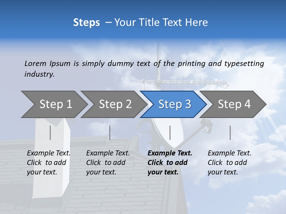 Frequency Broadband Receiver PowerPoint Template