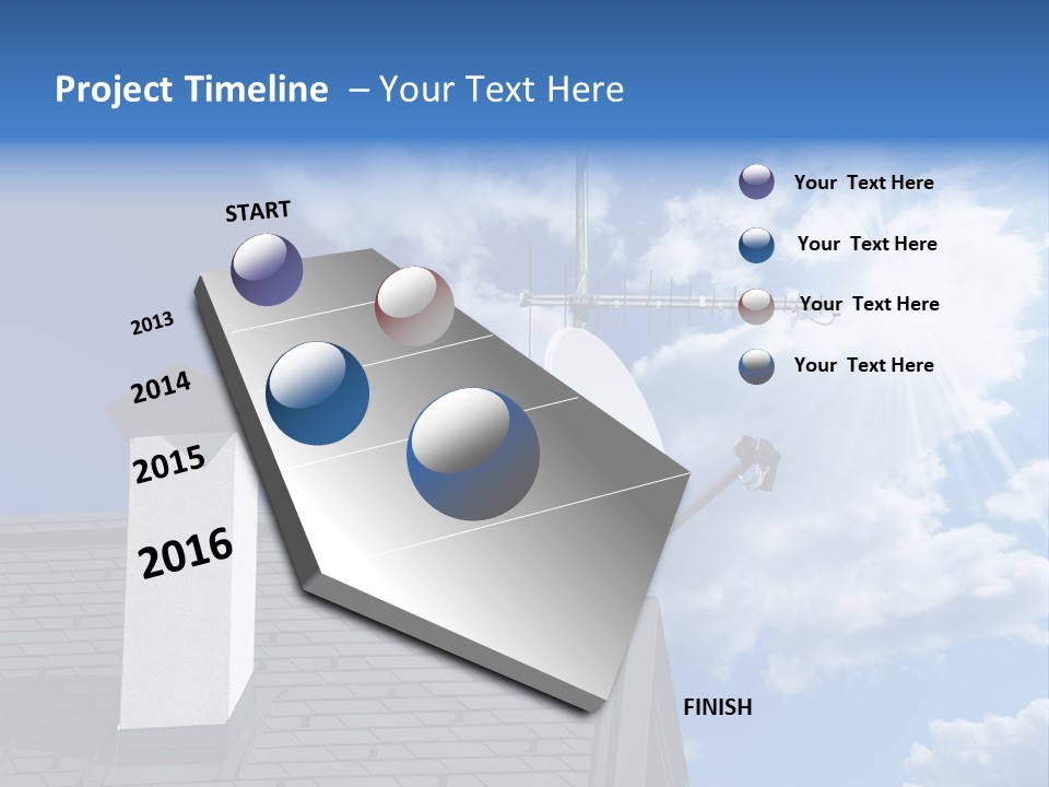 Frequency Broadband Receiver PowerPoint Template