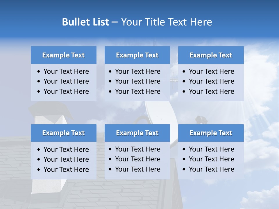 Frequency Broadband Receiver PowerPoint Template