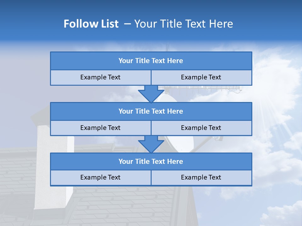 Frequency Broadband Receiver PowerPoint Template