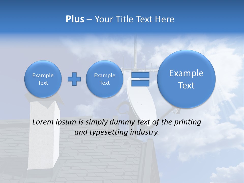 Frequency Broadband Receiver PowerPoint Template