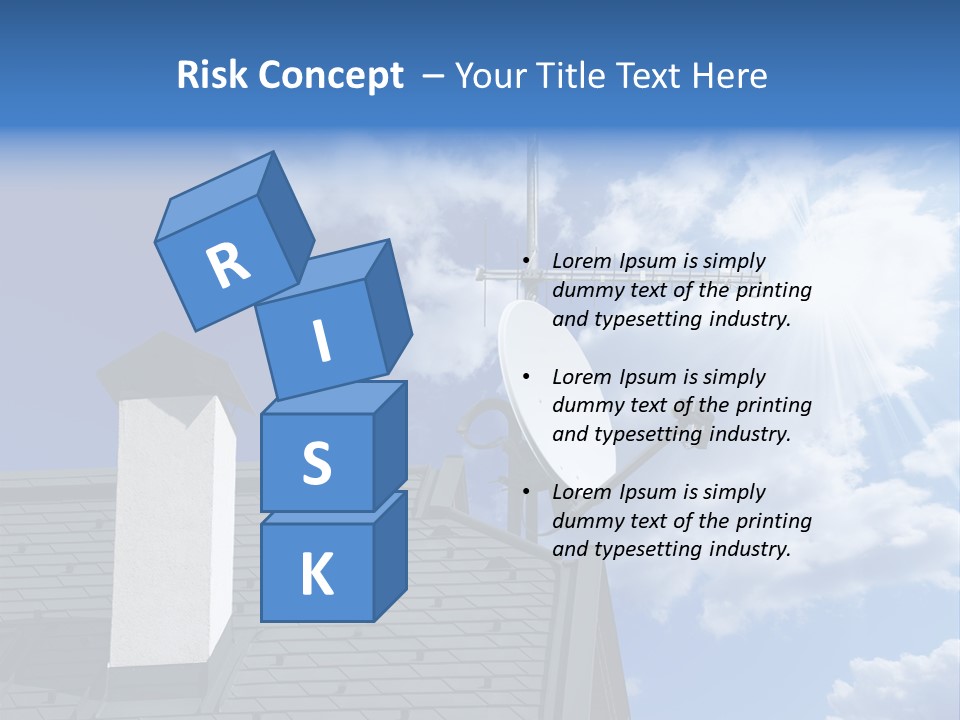 Frequency Broadband Receiver PowerPoint Template