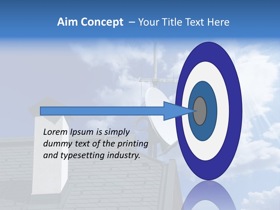 Frequency Broadband Receiver PowerPoint Template