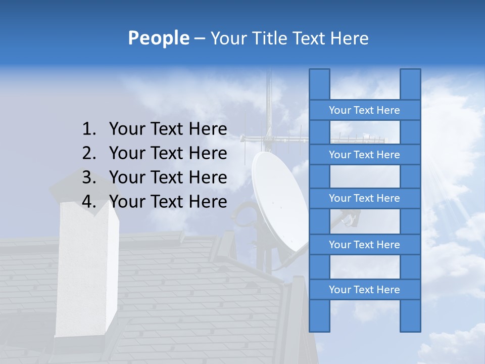 Frequency Broadband Receiver PowerPoint Template