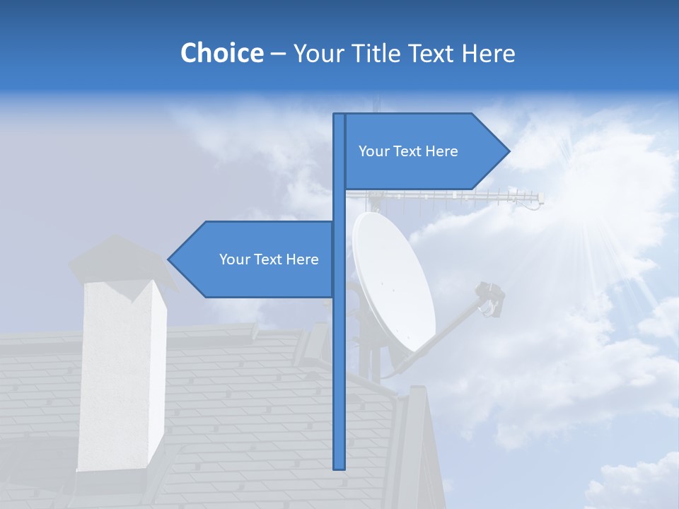 Frequency Broadband Receiver PowerPoint Template