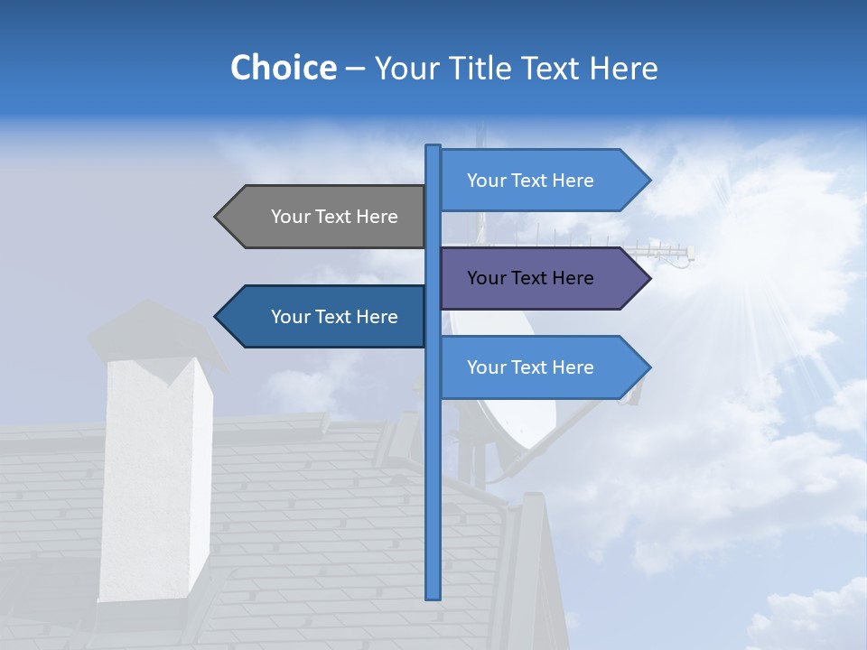 Frequency Broadband Receiver PowerPoint Template