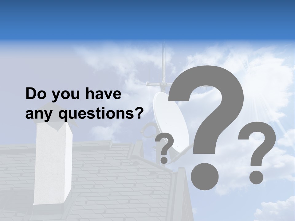 Frequency Broadband Receiver PowerPoint Template