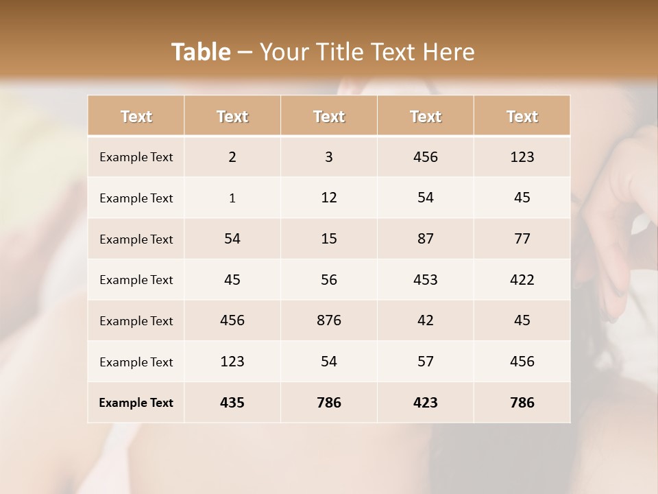 Not Speaking Sofa Pretty PowerPoint Template