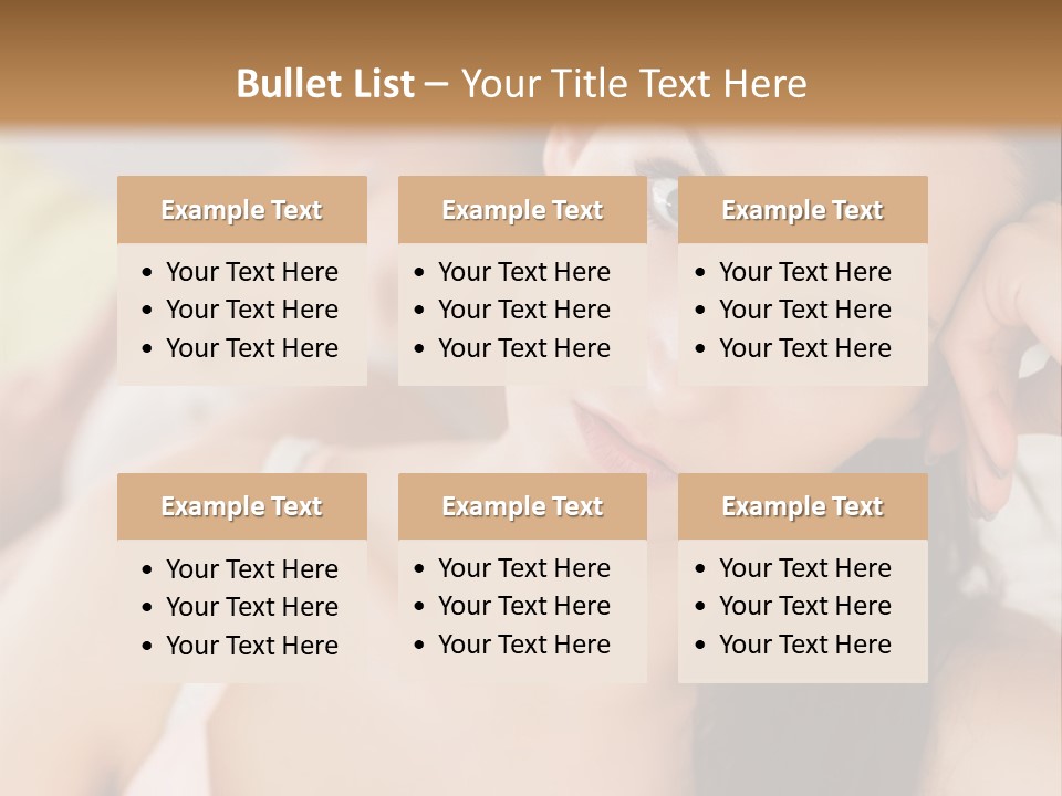 Not Speaking Sofa Pretty PowerPoint Template