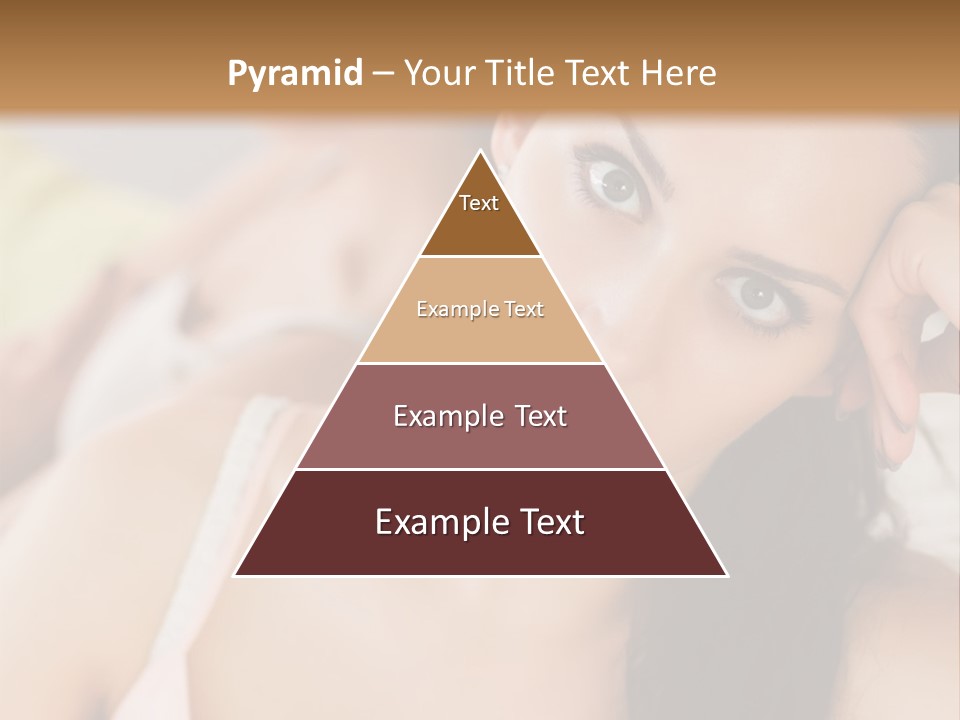 Not Speaking Sofa Pretty PowerPoint Template