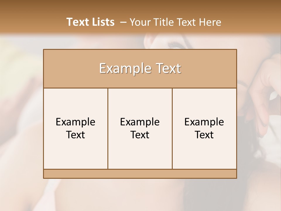 Not Speaking Sofa Pretty PowerPoint Template