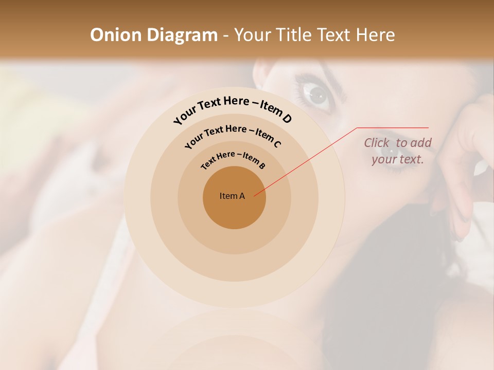 Not Speaking Sofa Pretty PowerPoint Template