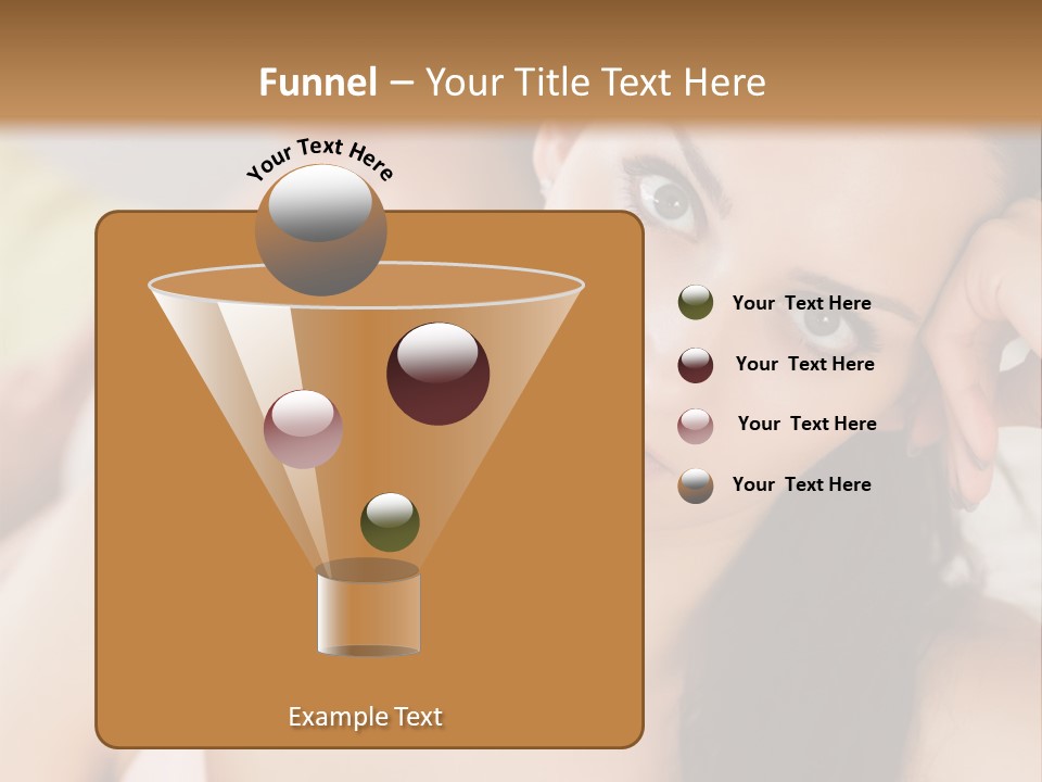 Not Speaking Sofa Pretty PowerPoint Template