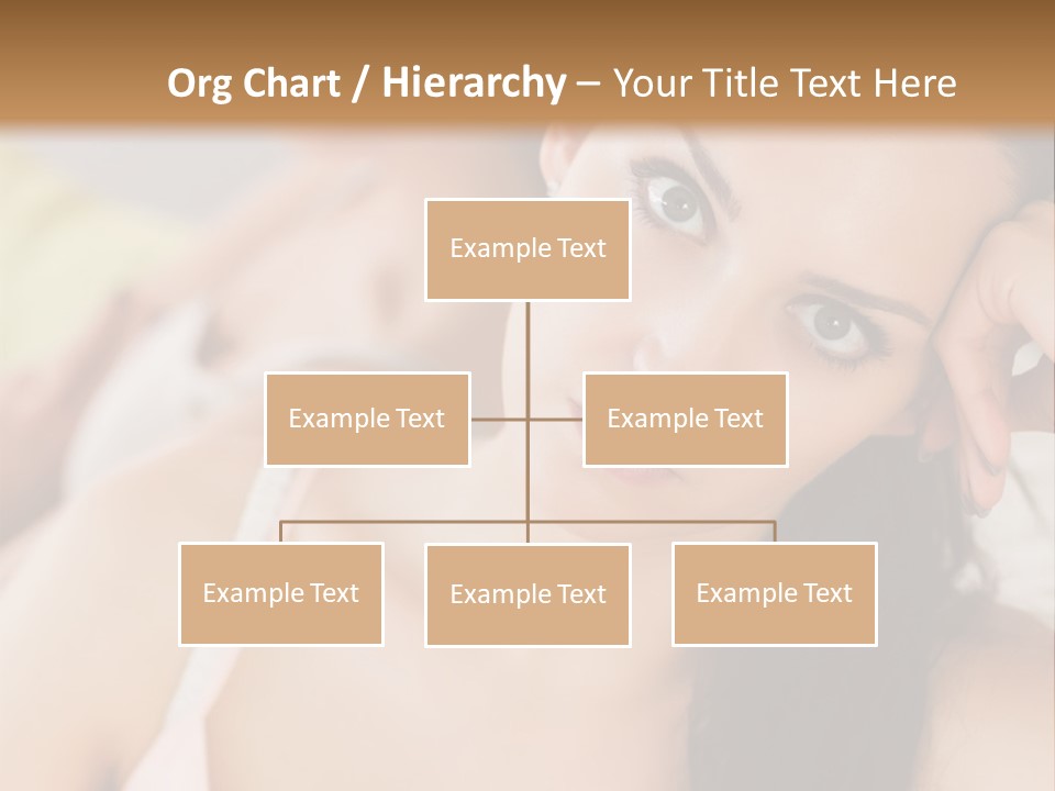 Not Speaking Sofa Pretty PowerPoint Template