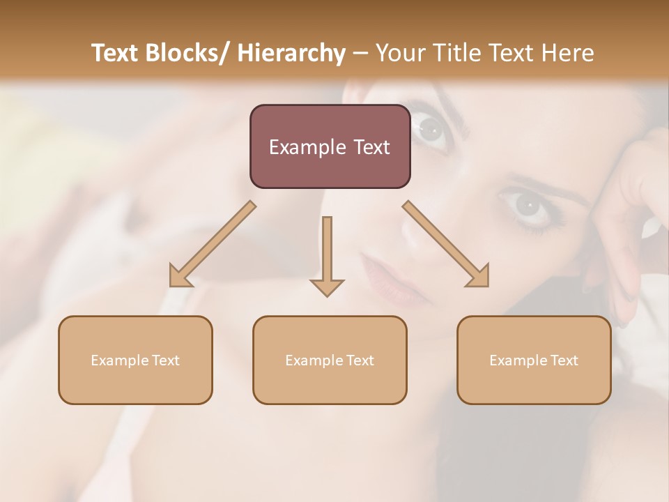 Not Speaking Sofa Pretty PowerPoint Template