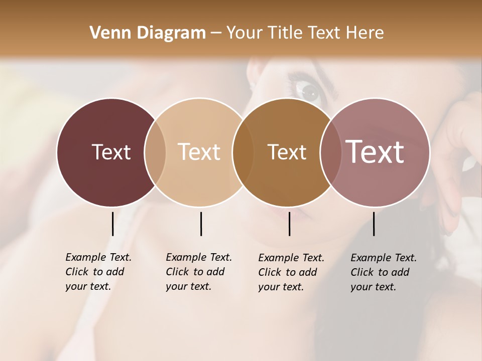Not Speaking Sofa Pretty PowerPoint Template