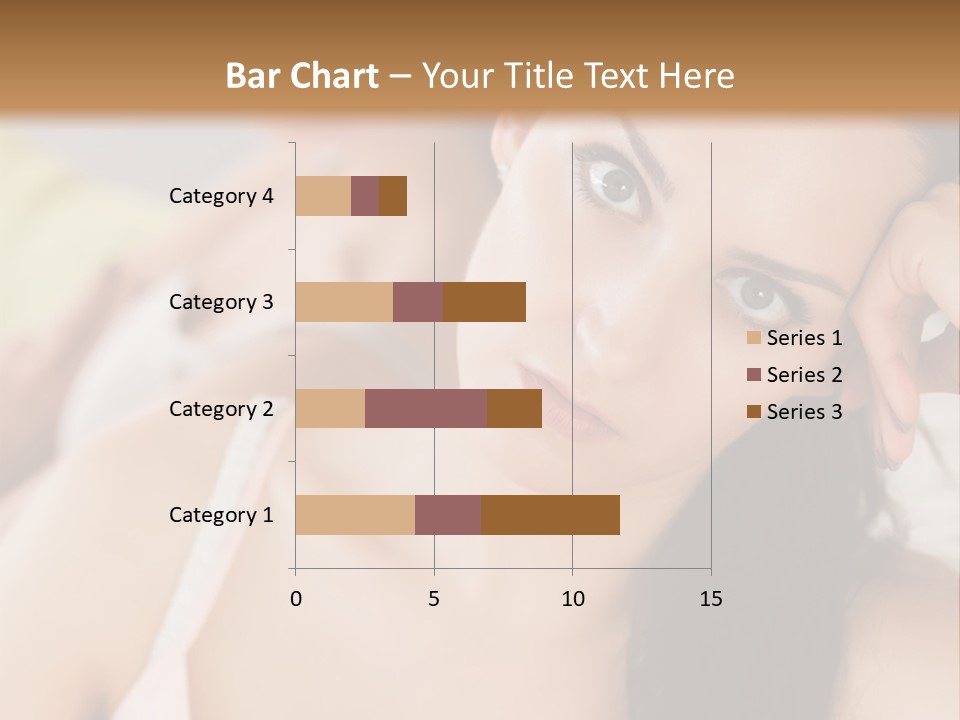 Not Speaking Sofa Pretty PowerPoint Template