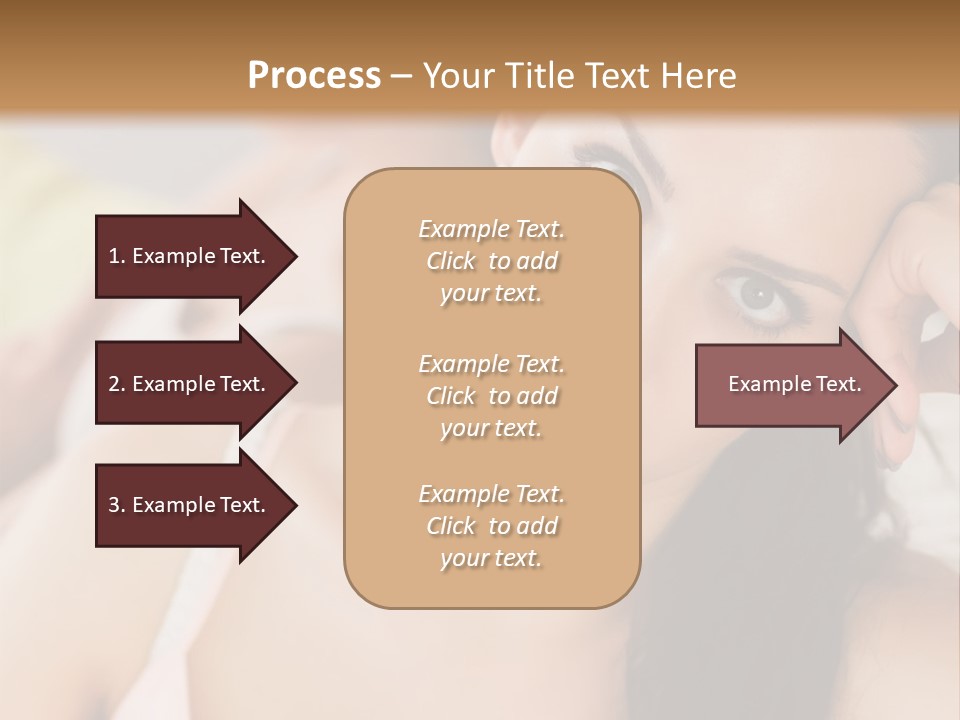Not Speaking Sofa Pretty PowerPoint Template