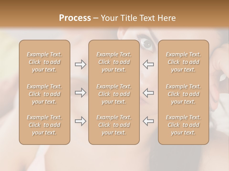 Not Speaking Sofa Pretty PowerPoint Template