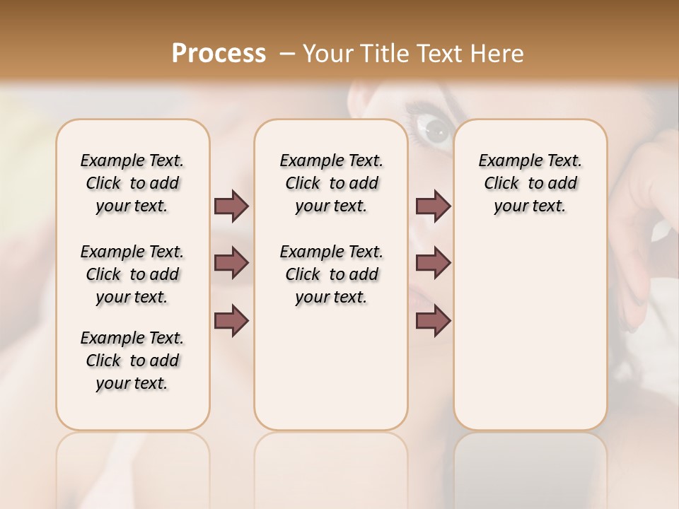 Not Speaking Sofa Pretty PowerPoint Template