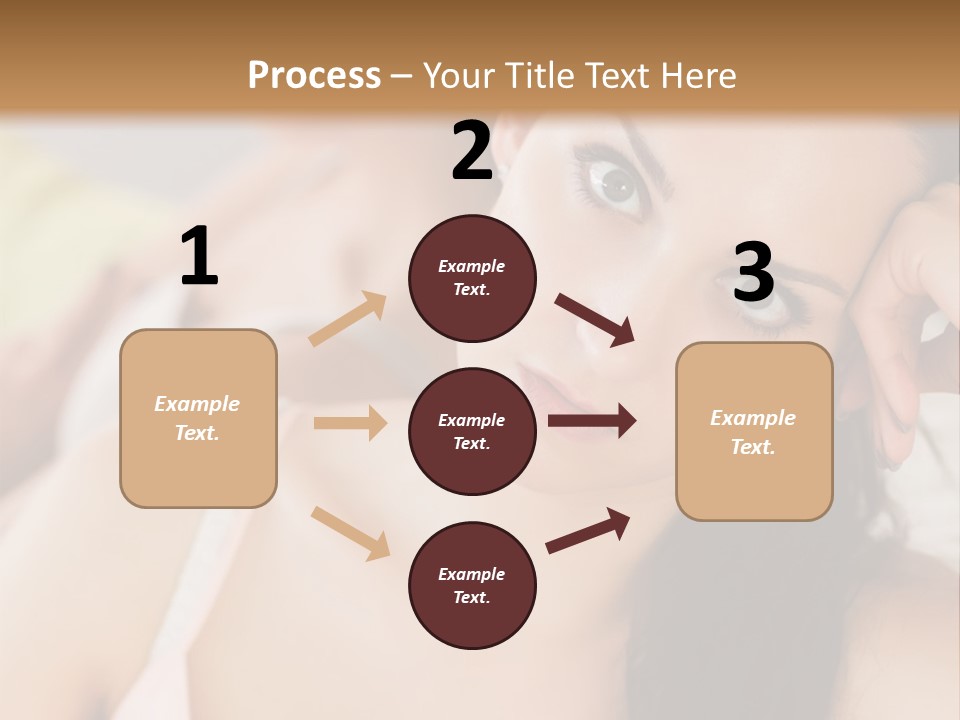 Not Speaking Sofa Pretty PowerPoint Template