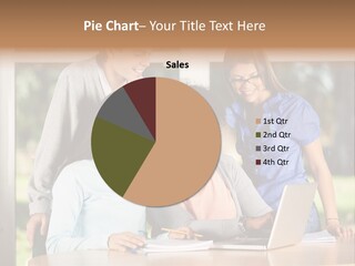 Books People Desk PowerPoint Template