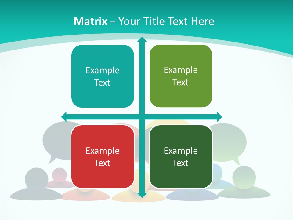 Orange Bubble Career PowerPoint Template