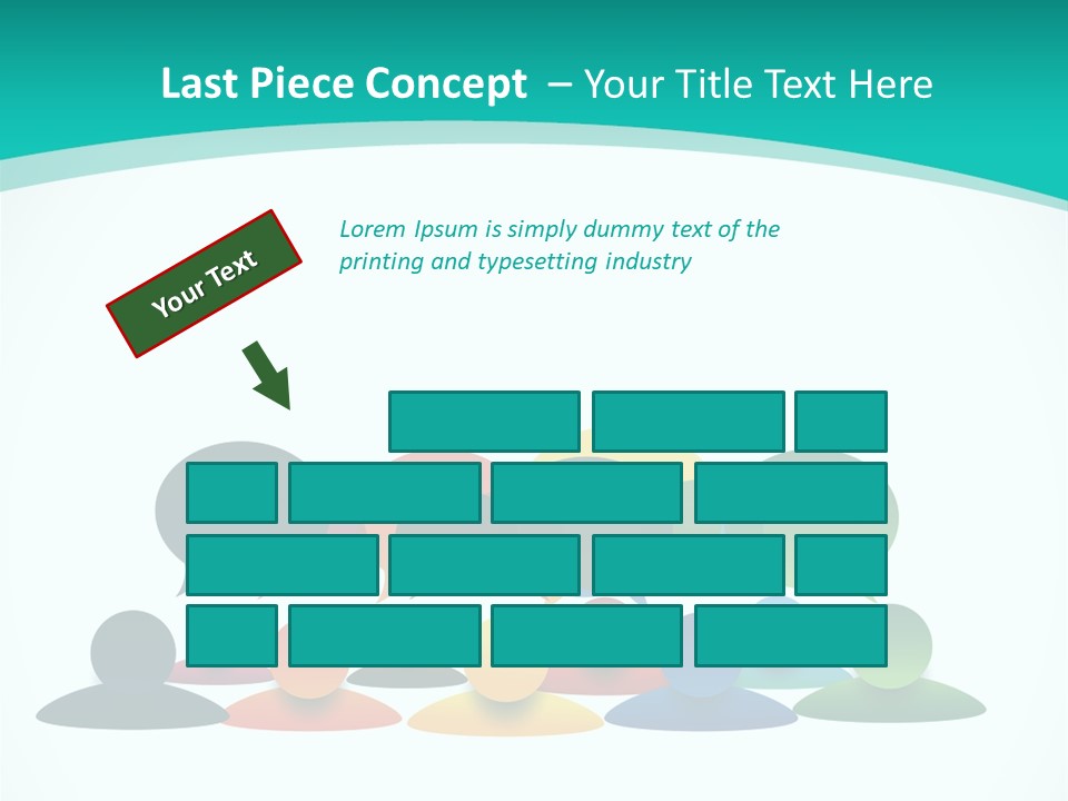 Orange Bubble Career PowerPoint Template