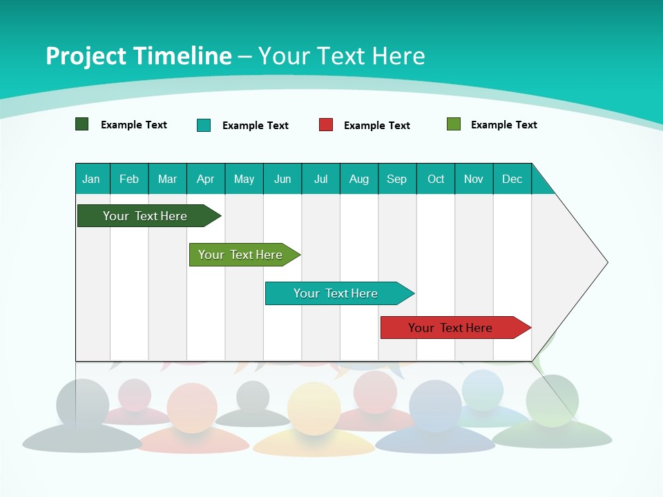 Orange Bubble Career PowerPoint Template