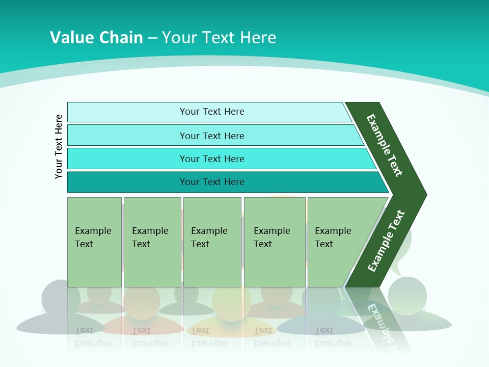 Orange Bubble Career PowerPoint Template