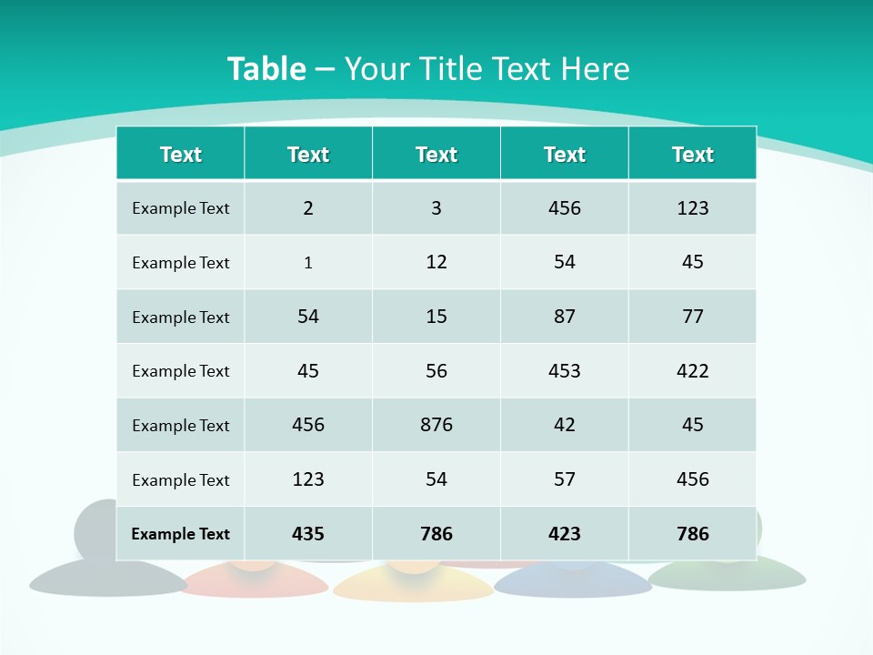 Orange Bubble Career PowerPoint Template