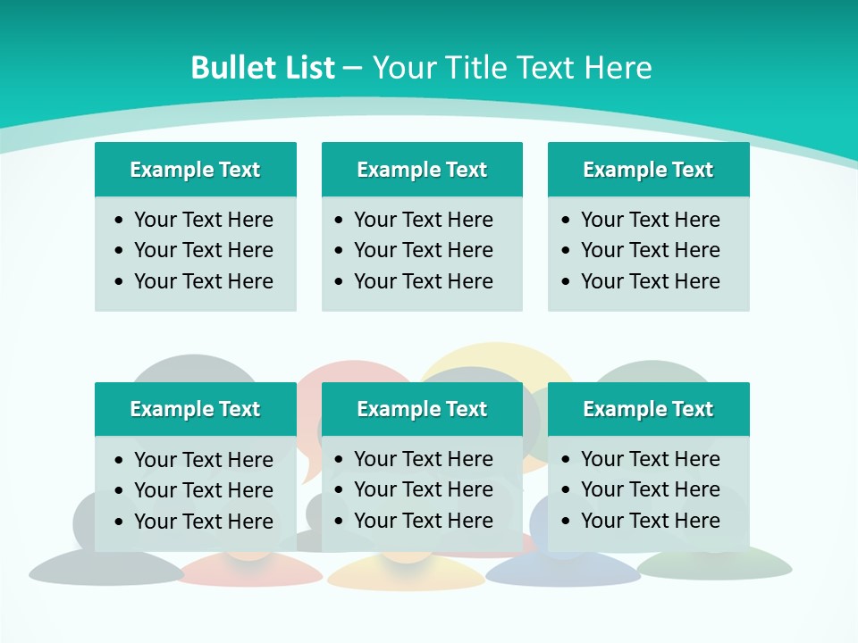 Orange Bubble Career PowerPoint Template