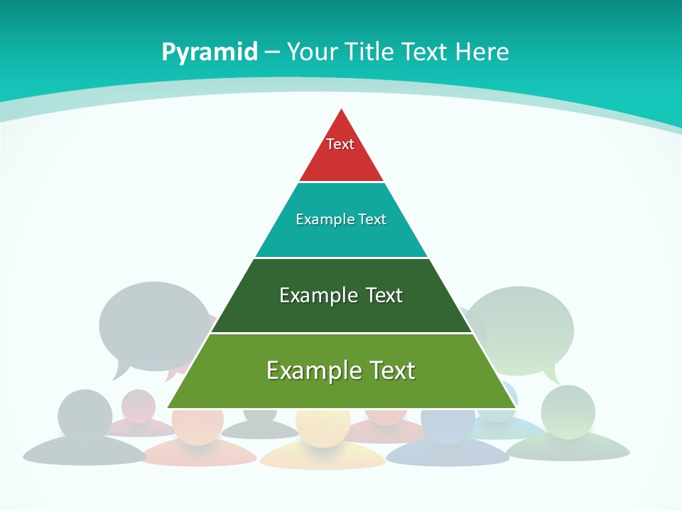 Orange Bubble Career PowerPoint Template