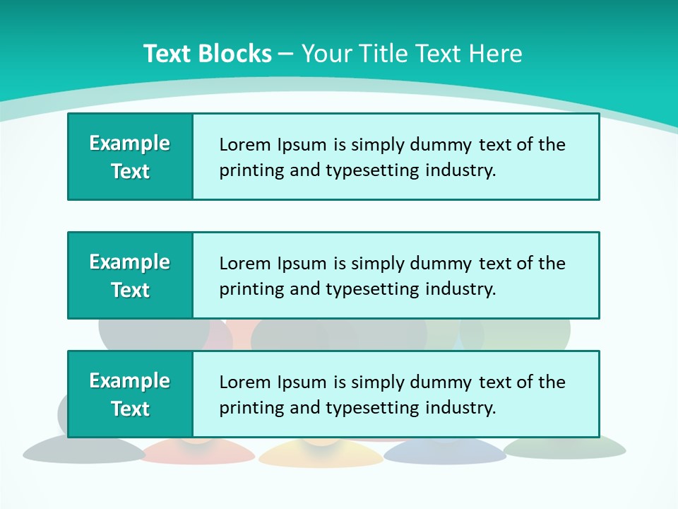 Orange Bubble Career PowerPoint Template