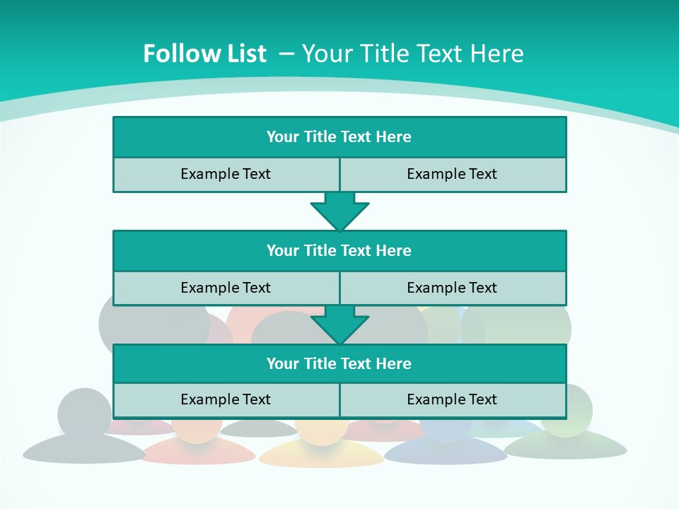 Orange Bubble Career PowerPoint Template