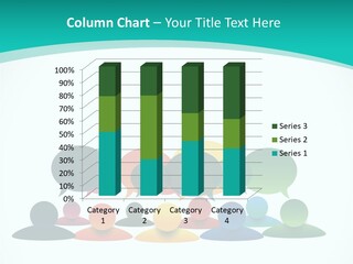 Orange Bubble Career PowerPoint Template