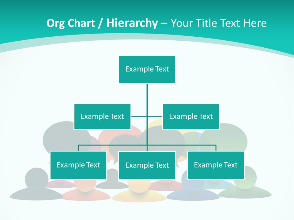 Orange Bubble Career PowerPoint Template