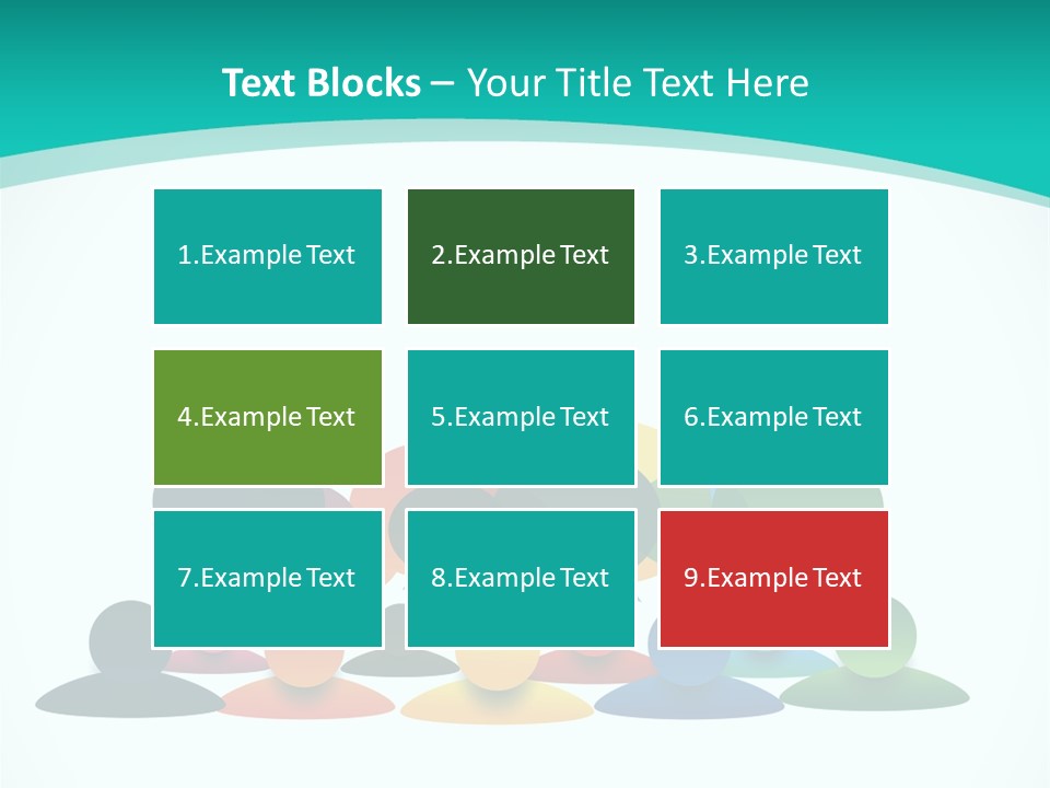 Orange Bubble Career PowerPoint Template