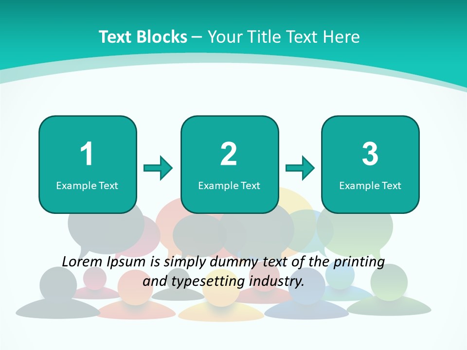 Orange Bubble Career PowerPoint Template