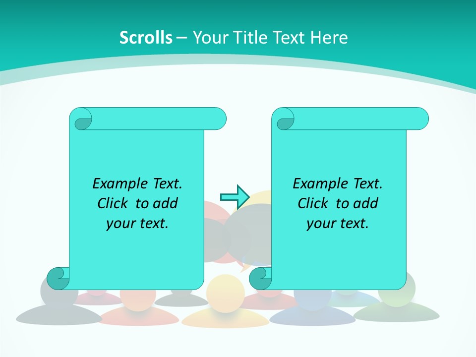 Orange Bubble Career PowerPoint Template