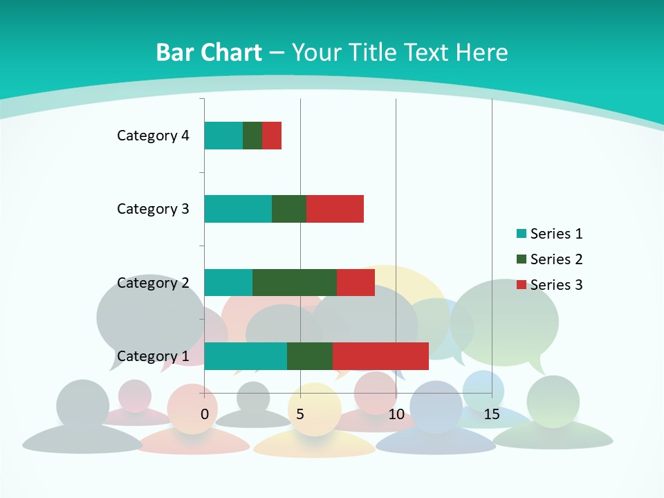 Orange Bubble Career PowerPoint Template