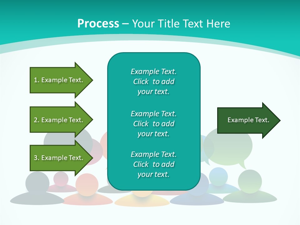 Orange Bubble Career PowerPoint Template