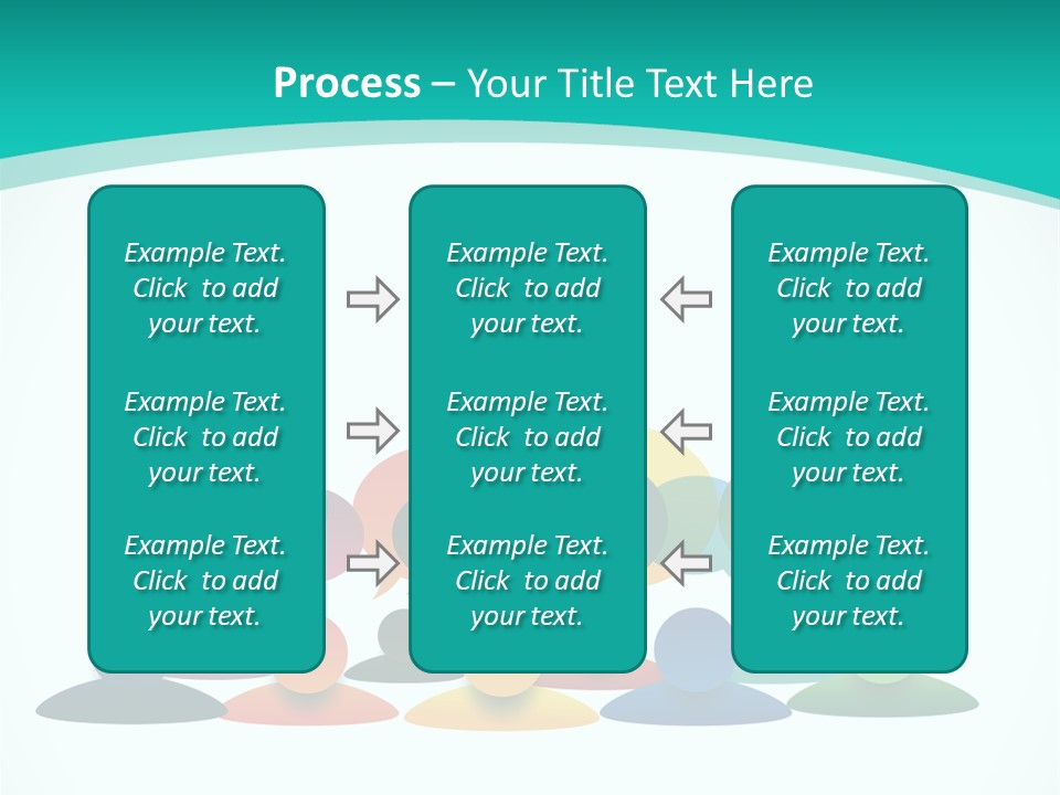 Orange Bubble Career PowerPoint Template