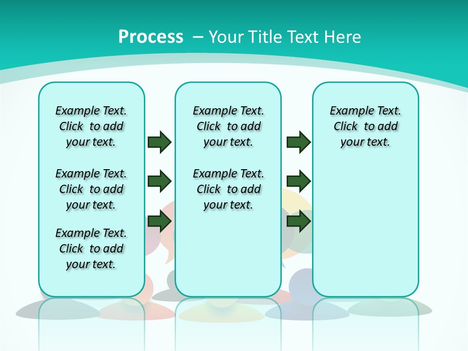 Orange Bubble Career PowerPoint Template